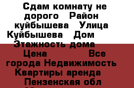 Сдам комнату не дорого › Район ­ куйбышева › Улица ­ Куйбышева › Дом ­ 112 › Этажность дома ­ 9 › Цена ­ 10 000 - Все города Недвижимость » Квартиры аренда   . Пензенская обл.,Мокшанский р-н
